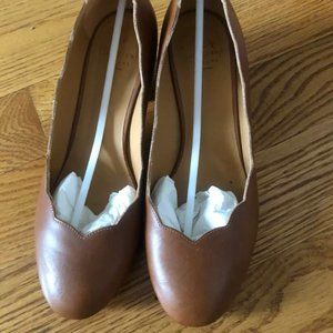 Sezane Low Palermo Mary Janes in Camel size 39 With Original Packaging